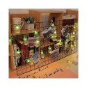 Catena luminosa led ad energia solare 10 Lampadine ananas luce luci da esterno