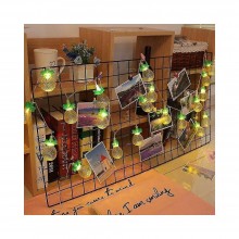 Catena luminosa led ad energia solare 10 Lampadine ananas luce luci da esterno