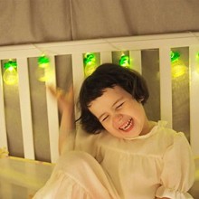 Catena luminosa led ad energia solare 10 Lampadine ananas luce luci da esterno