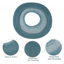 Copri sedile x wc copriwater 2 PZ in tessuto morbido universale scalda tavoletta