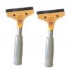 Iron 2x Raschietto per pareti per pavimenti con manico x stucco cas...