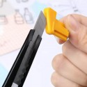 Taglierino professionale 6PZ  cutter di precisione retrattile con lama 9 mm