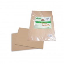 50 fogli di carta per imballo avana cm 100x140 per imballaggio pacchi spedizioni