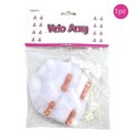 Velo da sposa mini peni addio al nubilato sexy gadget divertente bacherolette
