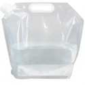 Tanica pieghevole 10 litri macchina scooter campeggio plastica acqua serbatoio