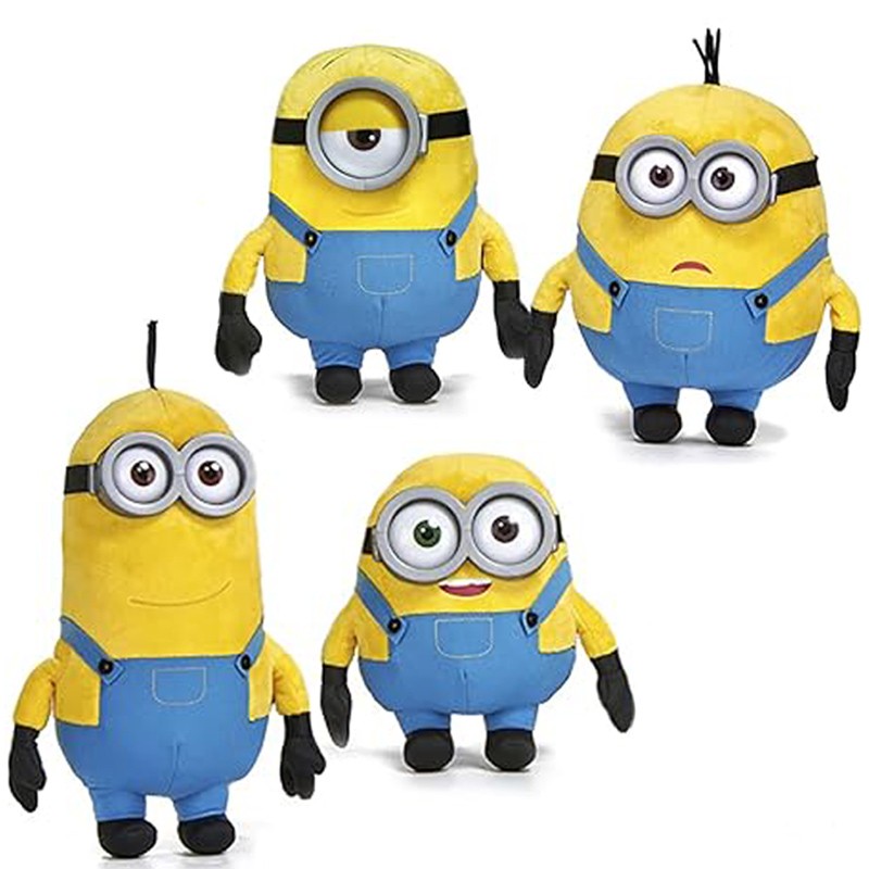 Minions Peluche Minion Vari Personaggi 28cm originale bambini cattivissimo me