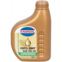Tamoil  Turbodiesel Lubrificante 100% SINT SAE 5W-40 Motore diesel iniezione dir