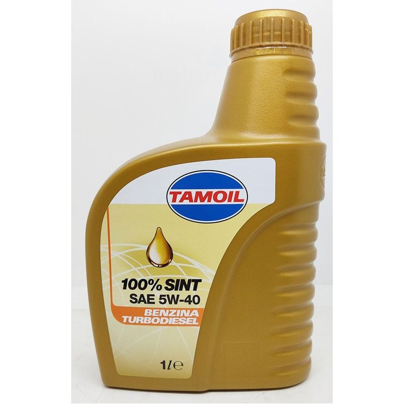 Tamoil Tamoil Olio Lubrificante 100% SINT SAE 5W-40 1 litro 9578 mo...