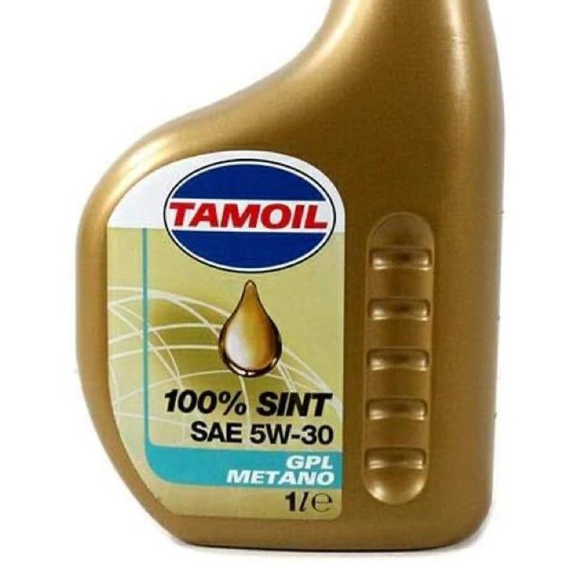 Tamoil Tamoil 100% Sint SAE 5W-30 Olio motore GPL e metano flacone ...