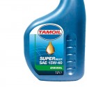 Tamoil SUPERMULTI SAE 15W40 Olio lubrificante motore Diesel flacone da 1 L