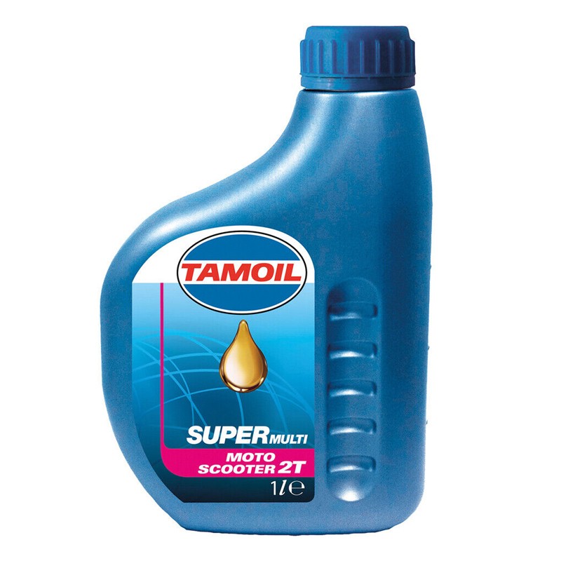 Olio Motore Supermulti 1LT Scooter Tamoil 2T Minerale per moto scooter a 2 Tempi