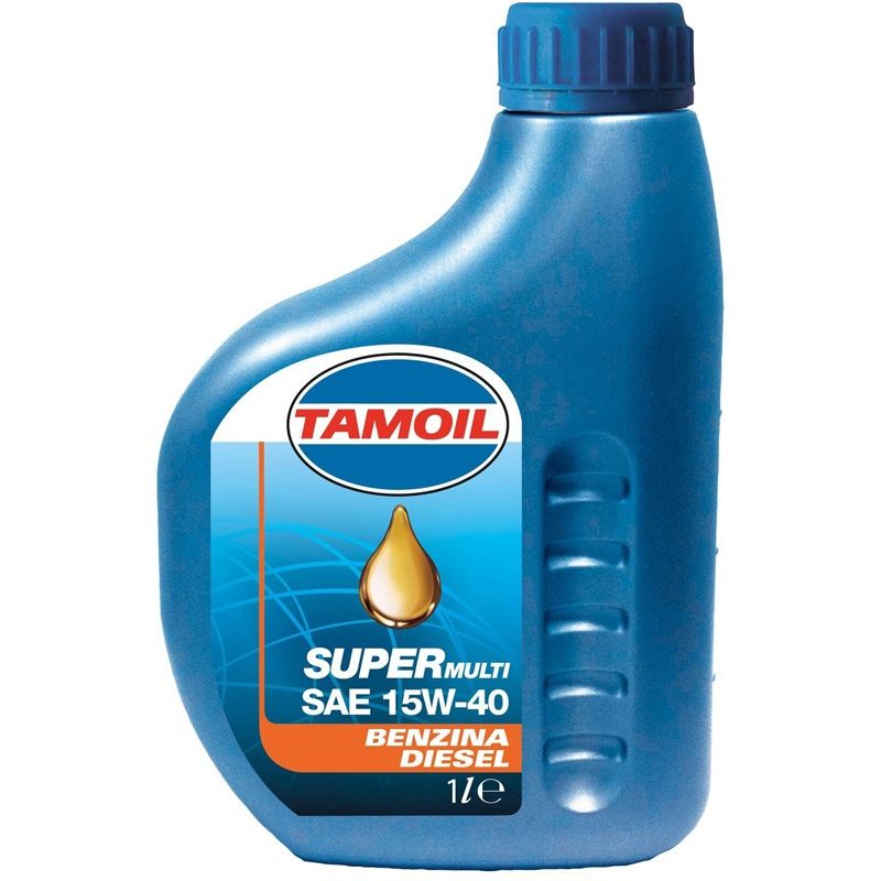 Tamoil Tamoil 1lt Olio motore Supermulti SAE 15w40 minerale auto be...