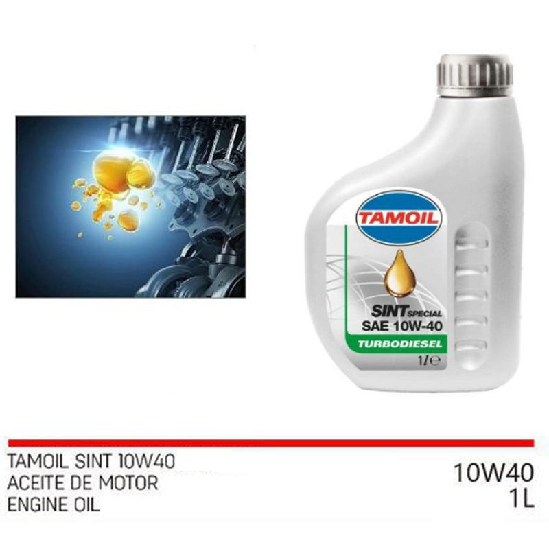 Tamoil Olio motore TAMOIL SAE 10W40 100% Sintetito Special Turbo Di...
