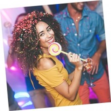 3 Girandole luminose fluorescenti colorati discoteca DJ accessori feste party