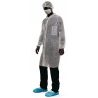 Iron Camice monouso in TNT 12 Pezzi con polsini e tasche chiusura a...