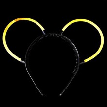 5pz Montature Orecchie Luminose cerchietto Coniglio Accessori Fluo Starlight