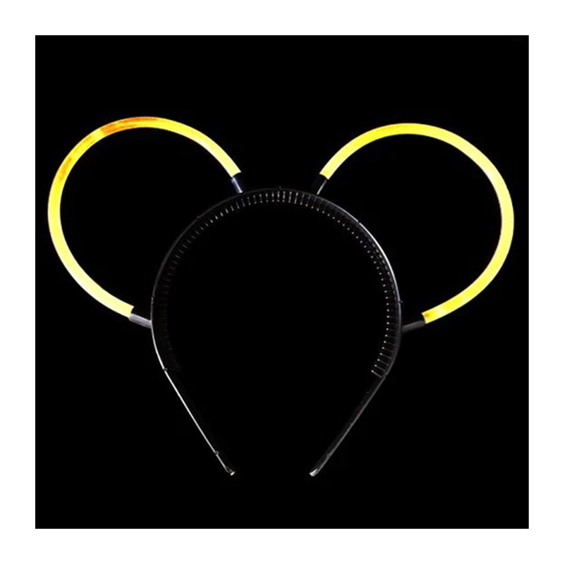 Firestars 5pz Montature Orecchie Luminose cerchietto Coniglio Acces...