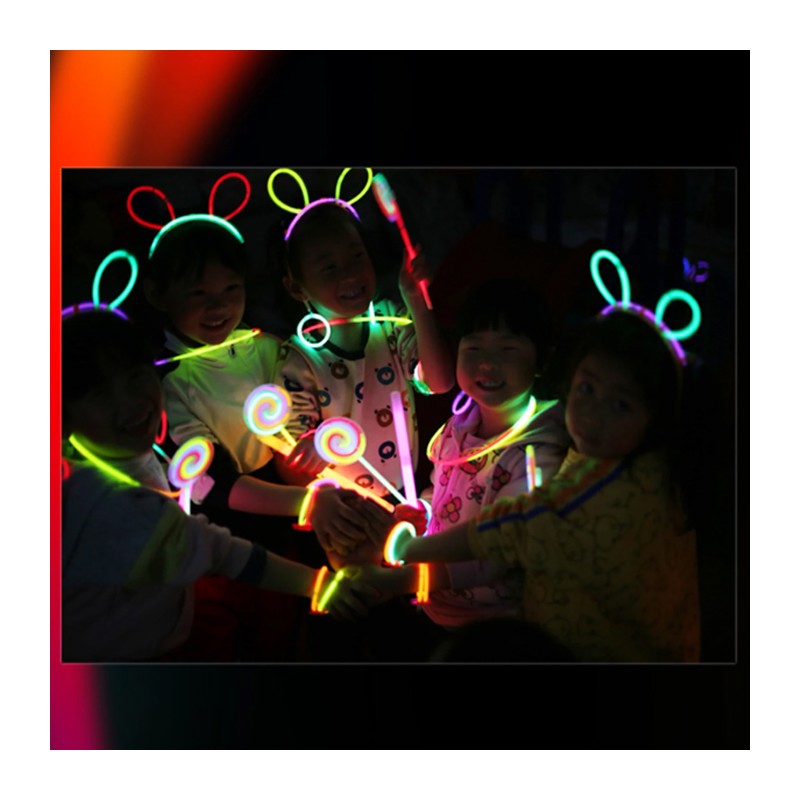 Firestars 5pz Montature Orecchie Luminose cerchietto Coniglio Acces...