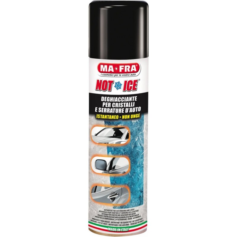 MaFra Not Ice Deghiacciante Spray vetri Cristalli e Serrature Auto 300ml