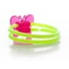 Firestars 5pz braccialetti Luminosi Accessori bracciali doppi Fluor...