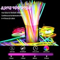 5pz braccialetti Luminosi Accessori bracciali doppi Fluorescenti Starlight DJ