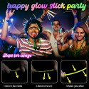 5pz braccialetti Luminosi Accessori bracciali doppi Fluorescenti Starlight DJ