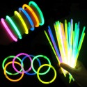 5pz braccialetti Luminosi Accessori bracciali doppi Fluorescenti Starlight DJ