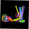 5pz braccialetti maxi Luminosi bracciali fluo discoteca Fluorescenti Starlight