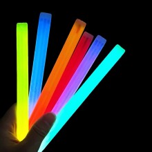 5pz braccialetti maxi Luminosi bracciali fluo discoteca Fluorescenti Starlight