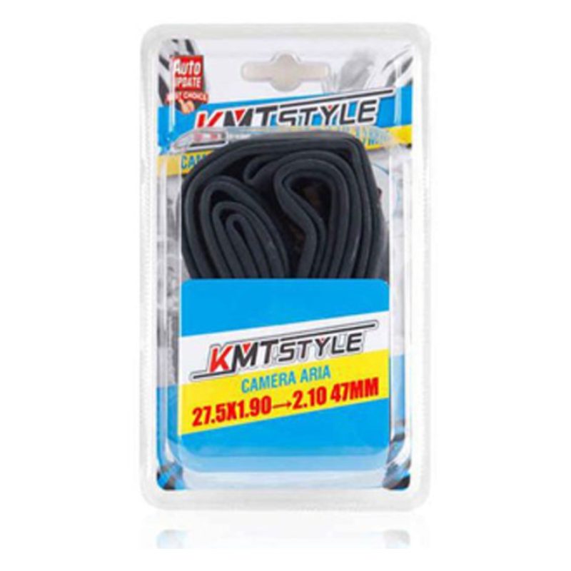 Kmt Style 2x Camera d'aria 27.5X1.90-2.10 47 mm bicicletta Corsa Ri...