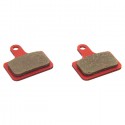 8 Pastiglie per Freni bici MtB Bicicletta - Rettangolari 8 pezzi 3.51x3.09 cm