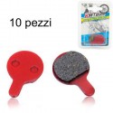 Pastiglie per freno a disco per Bicicletta tonde Ø2 cm 10 pezzi Kmt Bike Bici