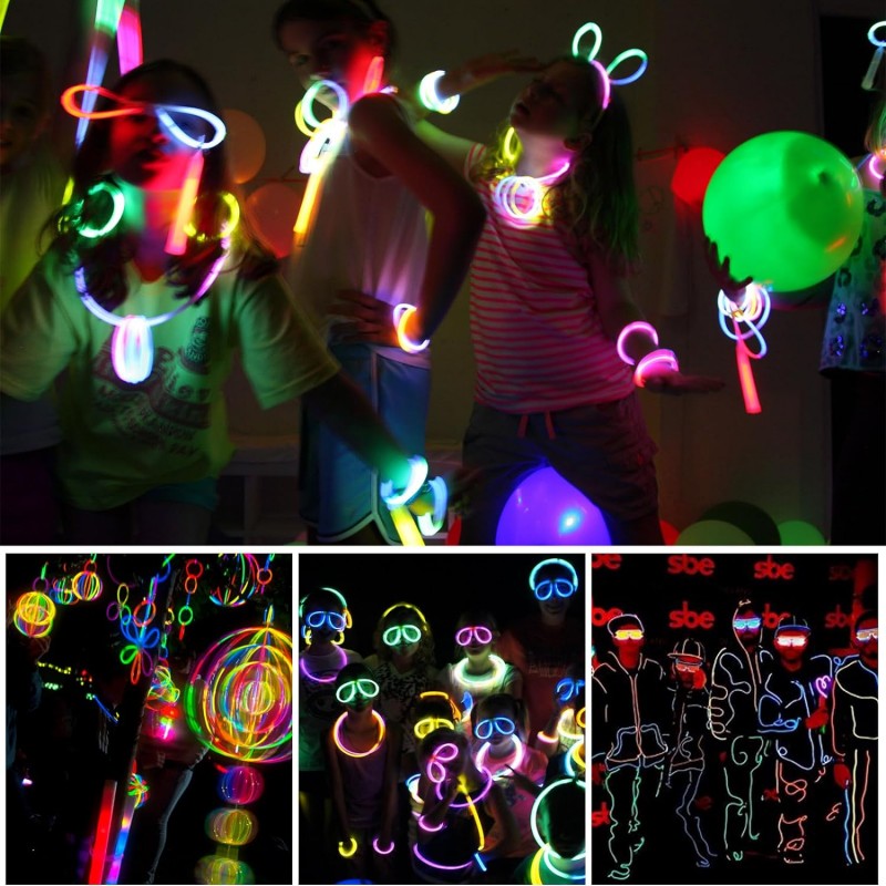 Firestars 5pz fischietti Luminosi accessori discoteca Fluorescenti ...