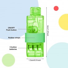 10 Luci a Led Dita Psichedeliche anelli da DITO a batteria colorati party feste