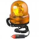 Lampeggiante emergenza rotante base magnetica calamita 12V rotante trattore
