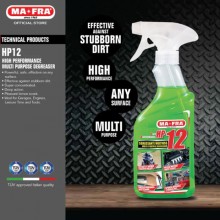 MAFRA 2X HP12 Pulizia motore auto moto sgrassatore multiuso universale 500ML