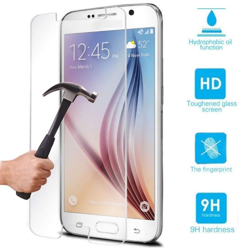 DOBO® - Pellicola protettiva in vetro temperato anti bolle Screen Protector per Samsung Galaxy S6