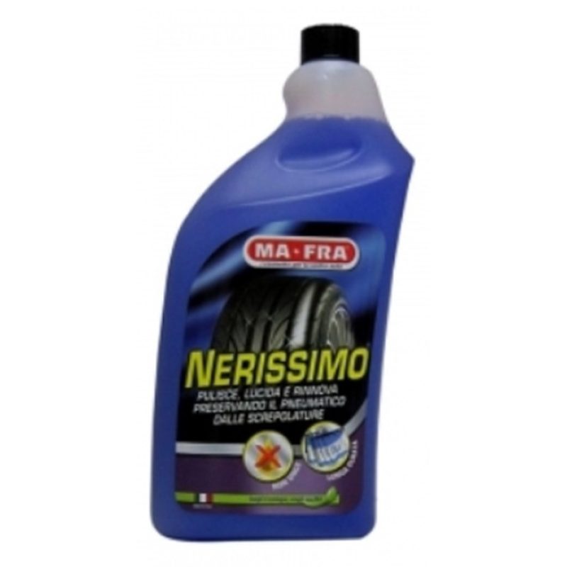 MAFRA MAFRA Nerissimo 1000ml Nero gomme lucido ravvivante per pneum...