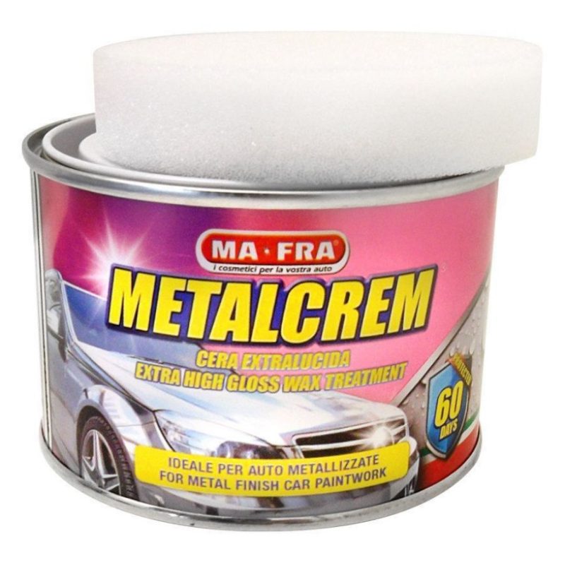 MAFRA METALCREM Mafra Cera lucidante pasta protettiva carrozzeria a...