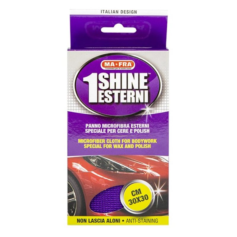 MAFRA Panno in Microfibra 1Shine Esterni Applicazione Cera e Polish...