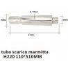 WD Scarico sportivo diametro 90 marmitta auto universale tuning acc...