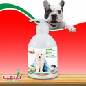 MAFRA Shampoo pulizia cura cane cani pelo bianco elimina giallastro Pet Line