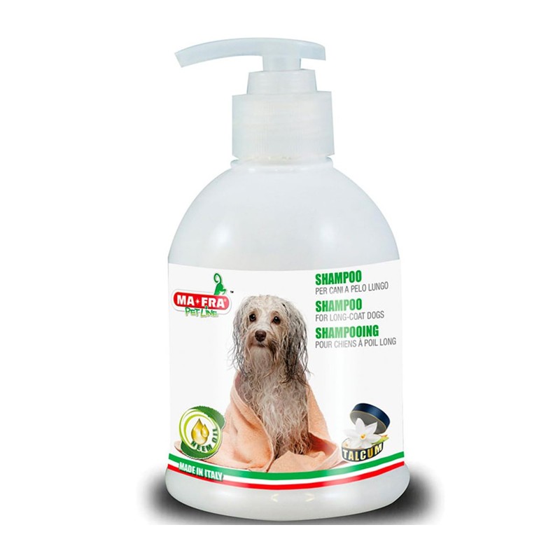 MAFRA Shampoo cura cane cani a pelo lungo dona morbidezza lunga pulizia 250 ml