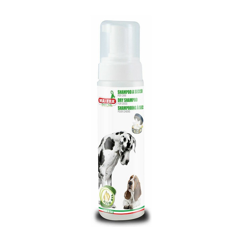MAFRA Shampoo a secco per lavare cani in casa Idrata la cute del cane 250 ml