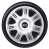 4 RACING Set 4 Copricerchi universali coppe copri ruota borchie Opu...