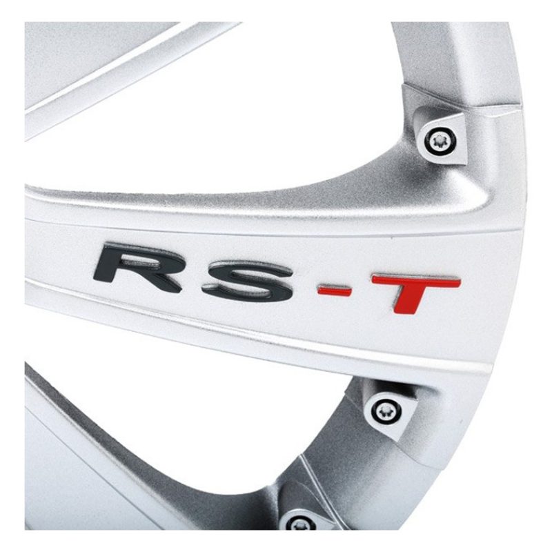 4 RACING Set 4 Copricerchi universali coppe copriruota borchie RS-T...