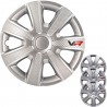 4 RACING 4 Copricerchio universale coppe copri ruota borchie VR 13"...
