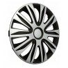 4 RACING Set di 4 Copricerchi universale coppe auto Nardo Grigio / ...