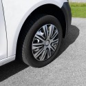 Set di 4 Copricerchi universale coppe auto Nardo Grigio / Nero 13/14/15 Pollici
