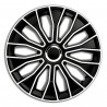 4 RACING Set di 4 Copricerchi universale coppe auto Voltec Bianco /...